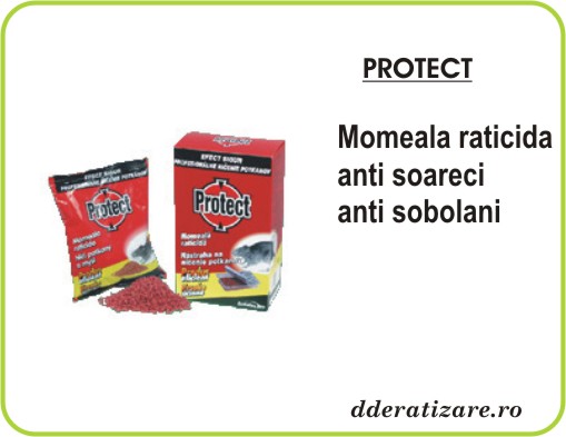 Momeala raticida sub forma de granule - Protect (350gr)